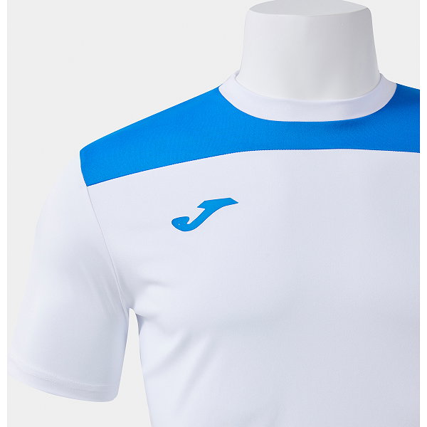 Joma Phoenix III Ensemble De Foot À Manches Courtes Enfants - Blanc / Royal