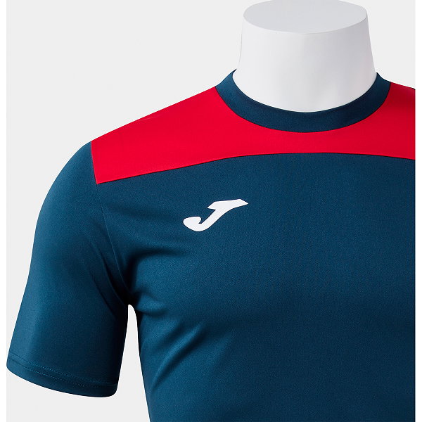 Joma Phoenix III Ensemble De Foot À Manches Courtes Enfants - Marine / Rouge