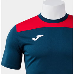 Présentation: Joma Phoenix III Ensemble De Foot À Manches Courtes Enfants - Marine / Rouge