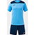 Joma Phoenix III Ensemble De Foot À Manches Courtes Enfants - Bleu Ciel / Marine