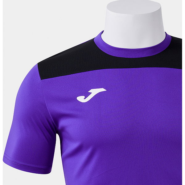 Joma Phoenix III Ensemble De Foot À Manches Courtes Enfants - Mauve / Noir