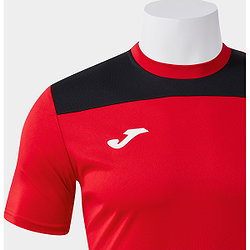 Présentation: Joma Phoenix III Ensemble De Foot À Manches Courtes Enfants - Rouge / Noir