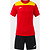Joma Phoenix III Ensemble De Foot À Manches Courtes Enfants - Rouge / Jaune