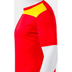 Voorvertoning: Joma Phoenix III Voetbalset Korte Mouw Kinderen - Rood / Geel