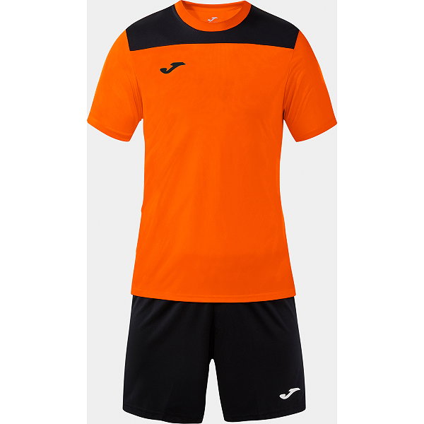 Joma Phoenix III Voetbalset Korte Mouw Kinderen - Oranje / Zwart
