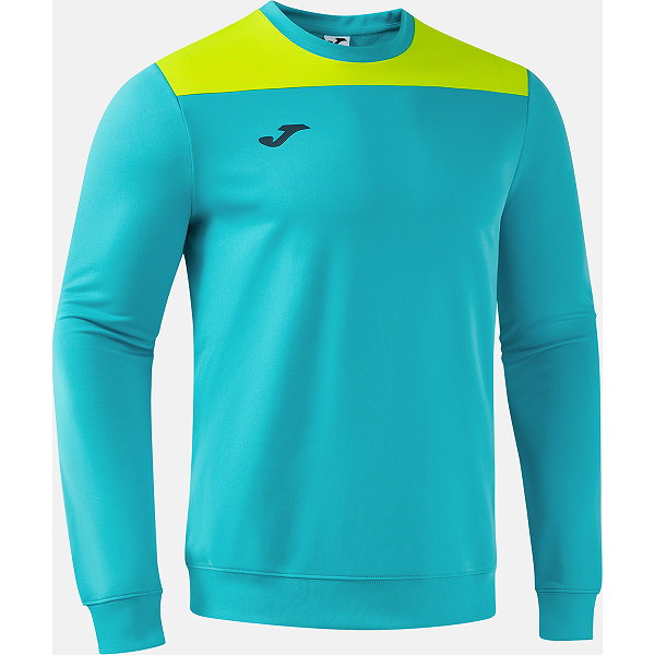 Joma Phoenix III Sweat Enfants - Turquoise / Jaune Fluo