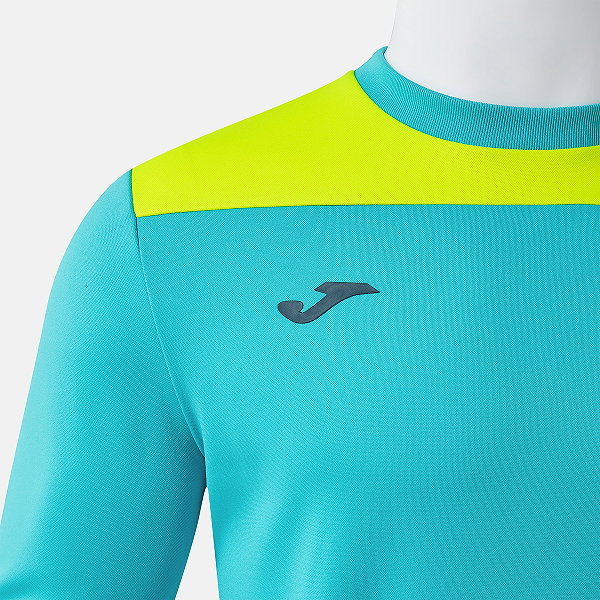 Joma Phoenix III Sweat Enfants - Turquoise / Jaune Fluo