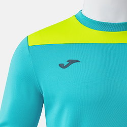 Présentation: Joma Phoenix III Sweat Enfants - Turquoise / Jaune Fluo