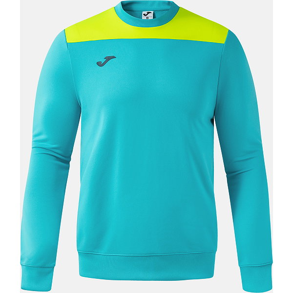 Joma Phoenix III Sweat Enfants - Turquoise / Jaune Fluo