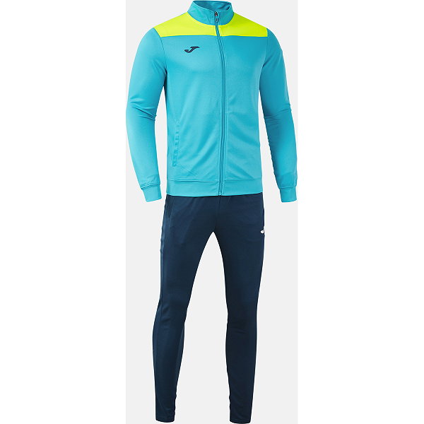 Joma Phoenix III Trainingspak Kinderen - Turkoois / Fluogeel