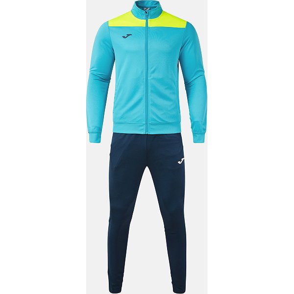 Joma Phoenix III Trainingspak Kinderen - Turkoois / Fluogeel