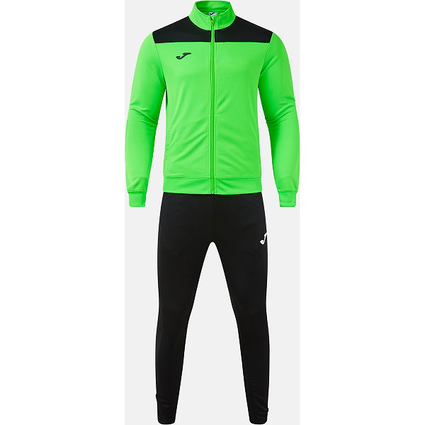Joma Phoenix III Trainingsanzug Kinder - Neongrün / Schwarz