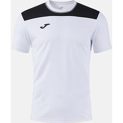 Voorvertoning: Joma Phoenix III Shirt Korte Mouw Heren - Wit / Zwart