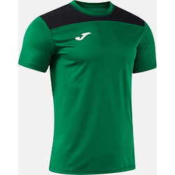 Joma Phoenix III Shirt Korte Mouw Heren - Groen / Zwart