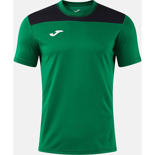 Joma Phoenix III Shirt Korte Mouw Heren - Groen / Zwart