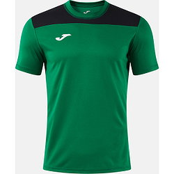 Voorvertoning: Joma Phoenix III Shirt Korte Mouw Heren - Groen / Zwart