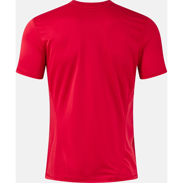 Joma Phoenix III Shirt Korte Mouw Heren - Rood / Zwart