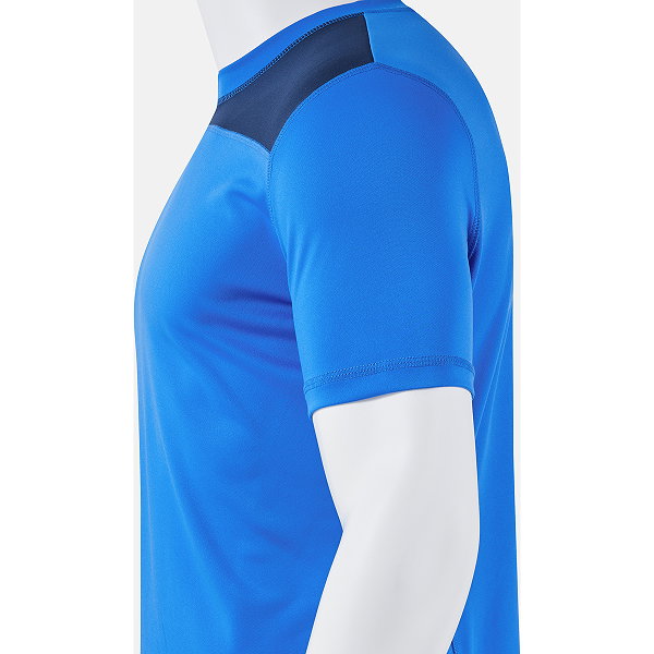 Joma Phoenix III Maillot Manches Courtes Hommes - Royal / Marine / Blanc