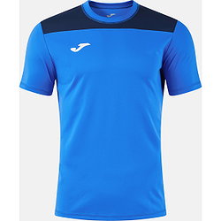Présentation: Joma Phoenix III Maillot Manches Courtes Hommes - Royal / Marine / Blanc