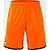 Joma Phoenix III Basketballshort Herren - Orange / Schwarz