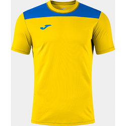 Joma Phoenix III Shirt Korte Mouw Heren - Geel / Royal