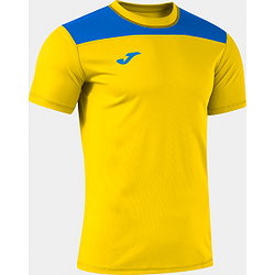 Présentation: Joma Phoenix III Maillot Manches Courtes Hommes - Jaune / Royal