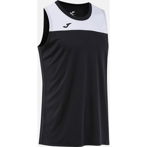 Joma Phoenix III Basketbalshirt Kinderen - Zwart / Wit