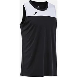 Joma Phoenix III Basketballtrikot Kinder - Schwarz / Weiß
