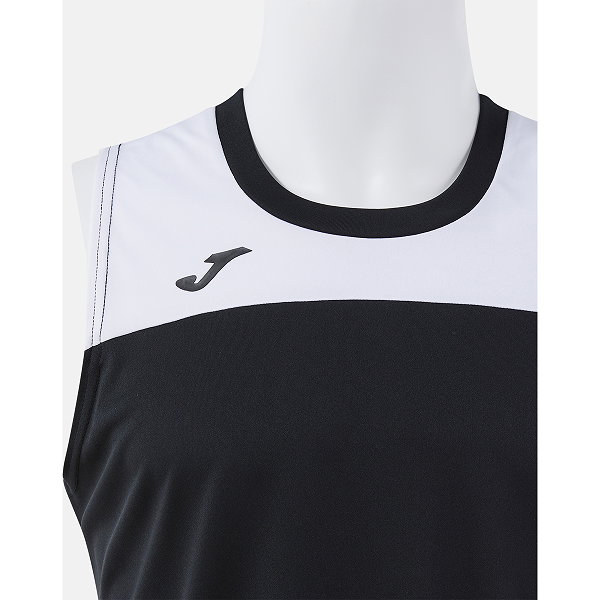 Joma Phoenix III Basketbalshirt Kinderen - Zwart / Wit