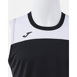 Voorvertoning: Joma Phoenix III Basketbalshirt Kinderen - Zwart / Wit