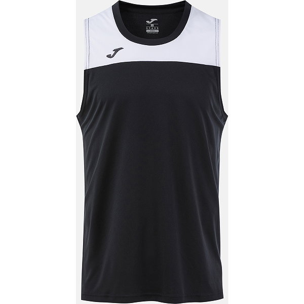 Joma Phoenix III Basketbalshirt Kinderen - Zwart / Wit