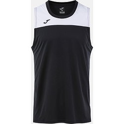 Voorvertoning: Joma Phoenix III Basketbalshirt Kinderen - Zwart / Wit