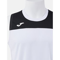 Voorvertoning: Joma Phoenix III Basketbalshirt Kinderen - Wit / Zwart