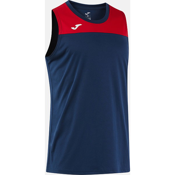 Joma Phoenix III Basketbalshirt Kinderen - Marine / Rood