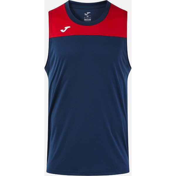Joma Phoenix III Basketbalshirt Kinderen - Marine / Rood