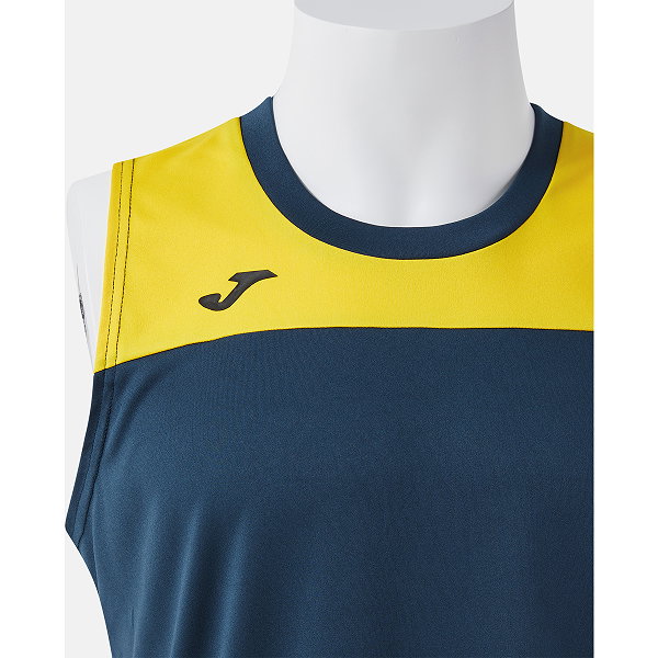 Joma Phoenix III Maillot De Basketball Enfants - Marine / Jaune