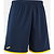 Joma Phoenix III Basketbalshort Kinderen - Marine / Geel