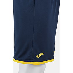 Présentation: Joma Phoenix III Short De Basketball Enfants - Marine / Jaune