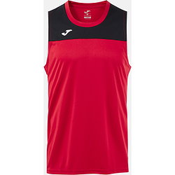 Voorvertoning: Joma Phoenix III Basketbalshirt Kinderen - Rood / Zwart
