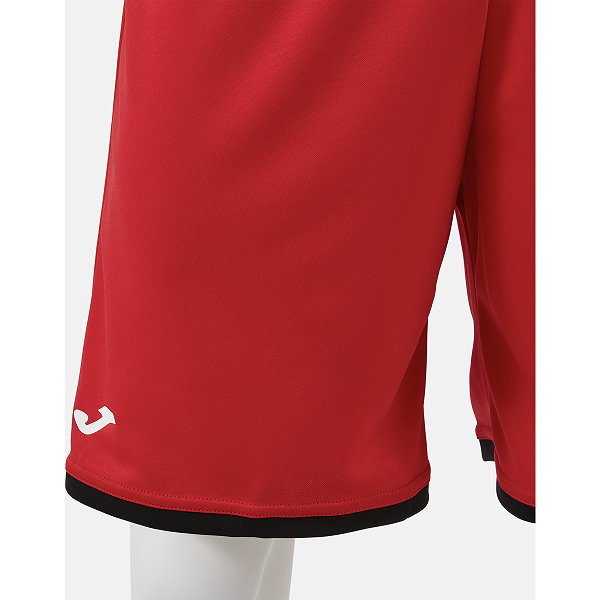 Joma Phoenix III Basketbalshort Kinderen - Rood / Zwart