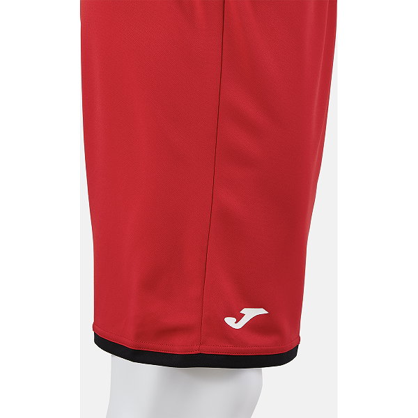 Joma Phoenix III Basketbalshort Kinderen - Rood / Zwart