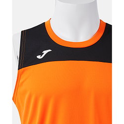 Voorvertoning: Joma Phoenix III Basketbalshirt Kinderen - Oranje / Zwart