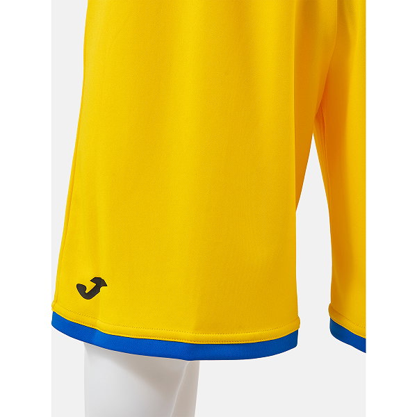 Joma Phoenix III Basketbalshort Kinderen - Geel / Royal