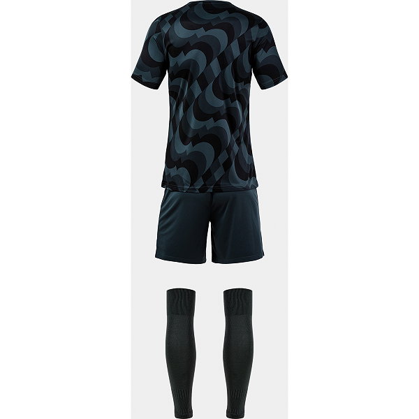 Joma Area Ensemble De Foot À Manches Courtes Hommes - Gris Foncé