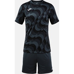 Présentation: Joma Area Ensemble De Foot À Manches Courtes Hommes - Gris Foncé