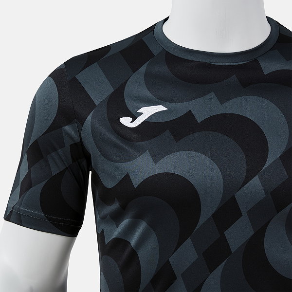 Joma Area Ensemble De Foot À Manches Courtes Hommes - Gris Foncé