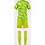 Joma Area Ensemble De Foot À Manches Courtes Hommes - Vert Fluo