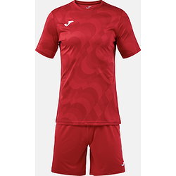 Voorvertoning: Joma Area Voetbalset Korte Mouw Heren - Rood