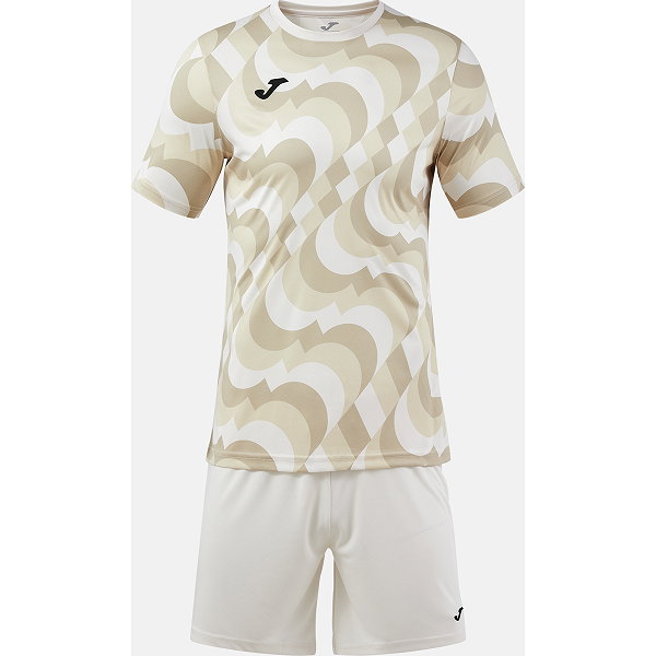 Joma Area Voetbalset Korte Mouw Kinderen - Beige