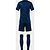 Joma Area Voetbalset Korte Mouw Kinderen - Marine
